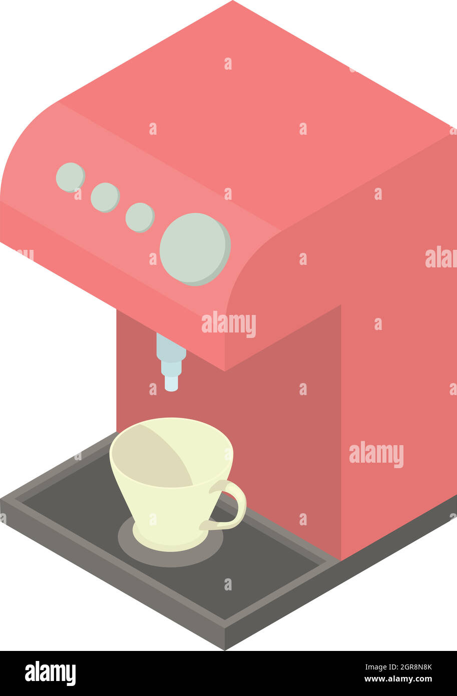 Coffee machine icon, cartoon style Stock Vector Image & Art Alamy