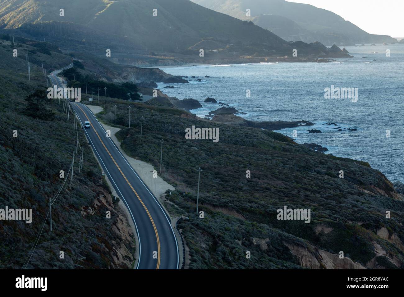 Highway 1 big sur aerial hi-res stock photography and images - Alamy