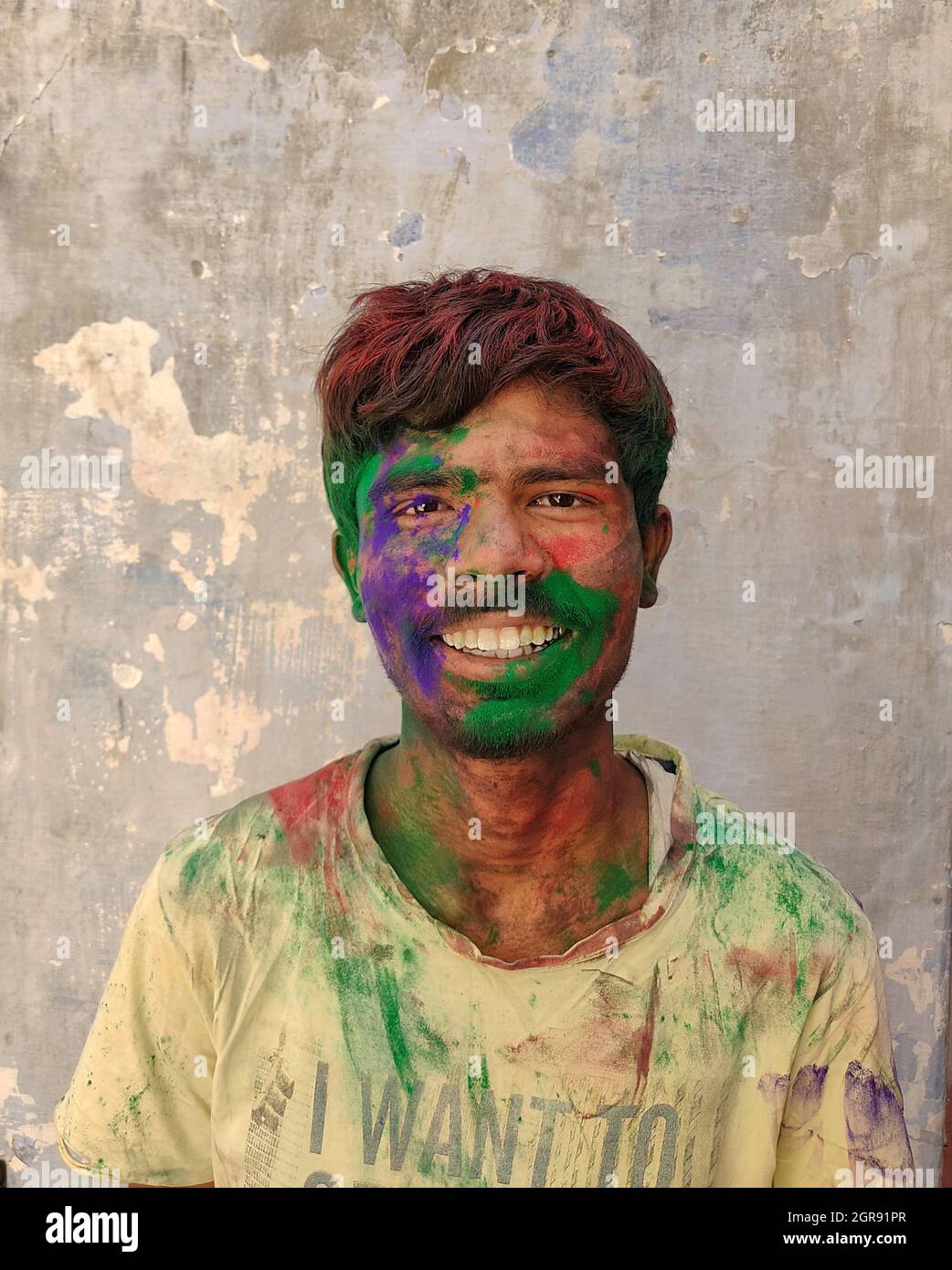 Splattered Body Paint High Resolution Stock Photography and Images - Alamy