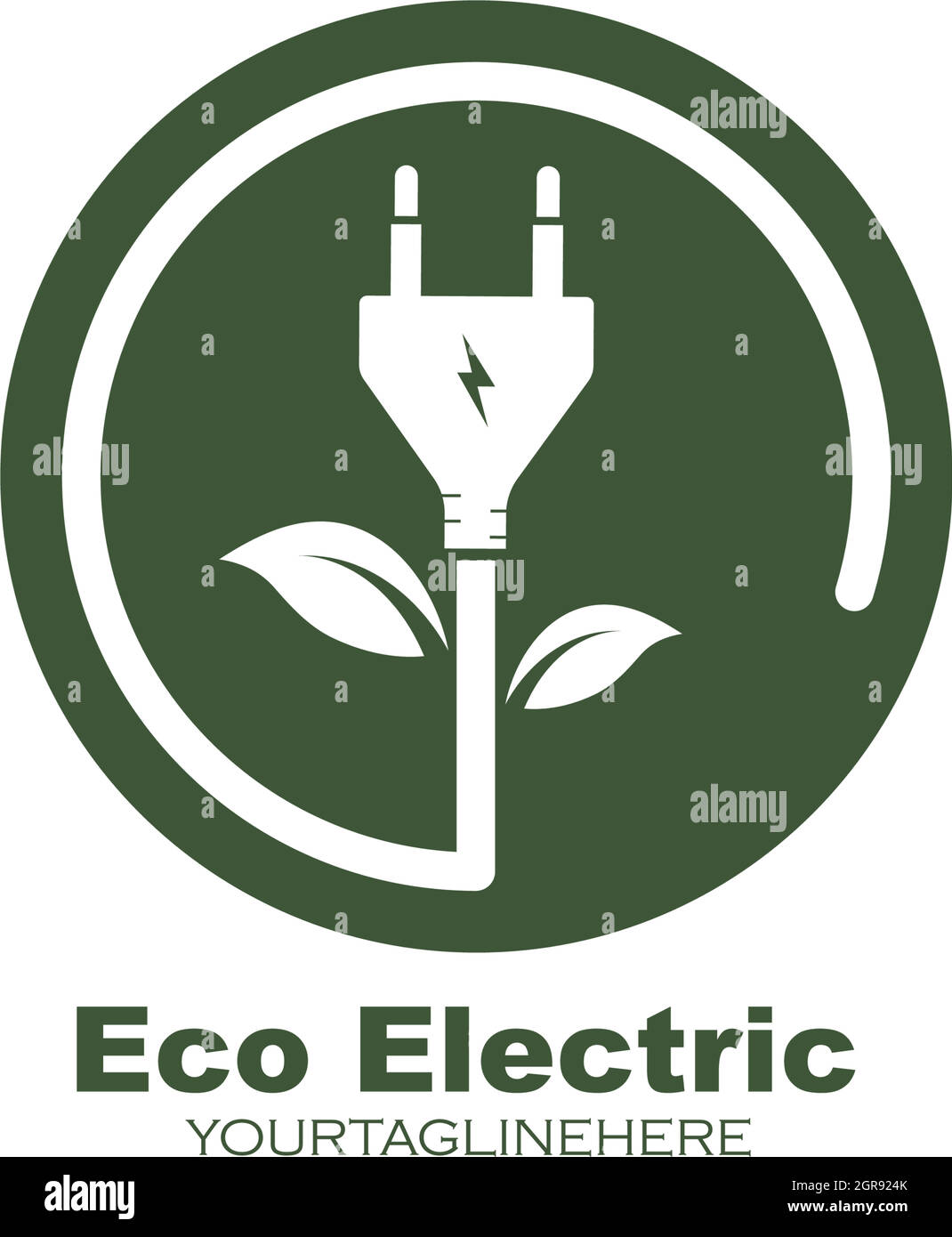 electric socket plug vector,illustration Stock Vector