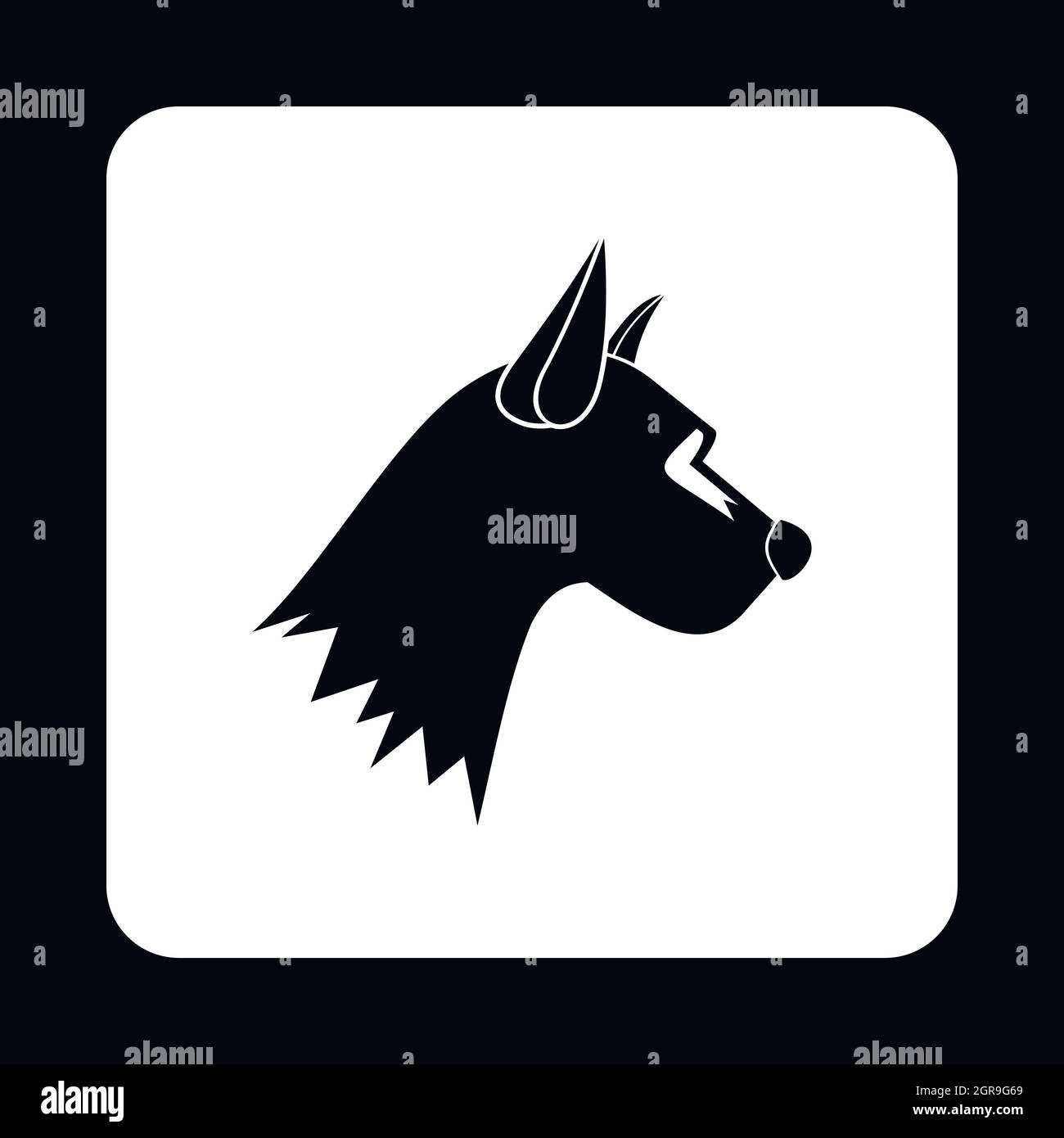 Profile picture of dogs Stock Vector Images - Alamy