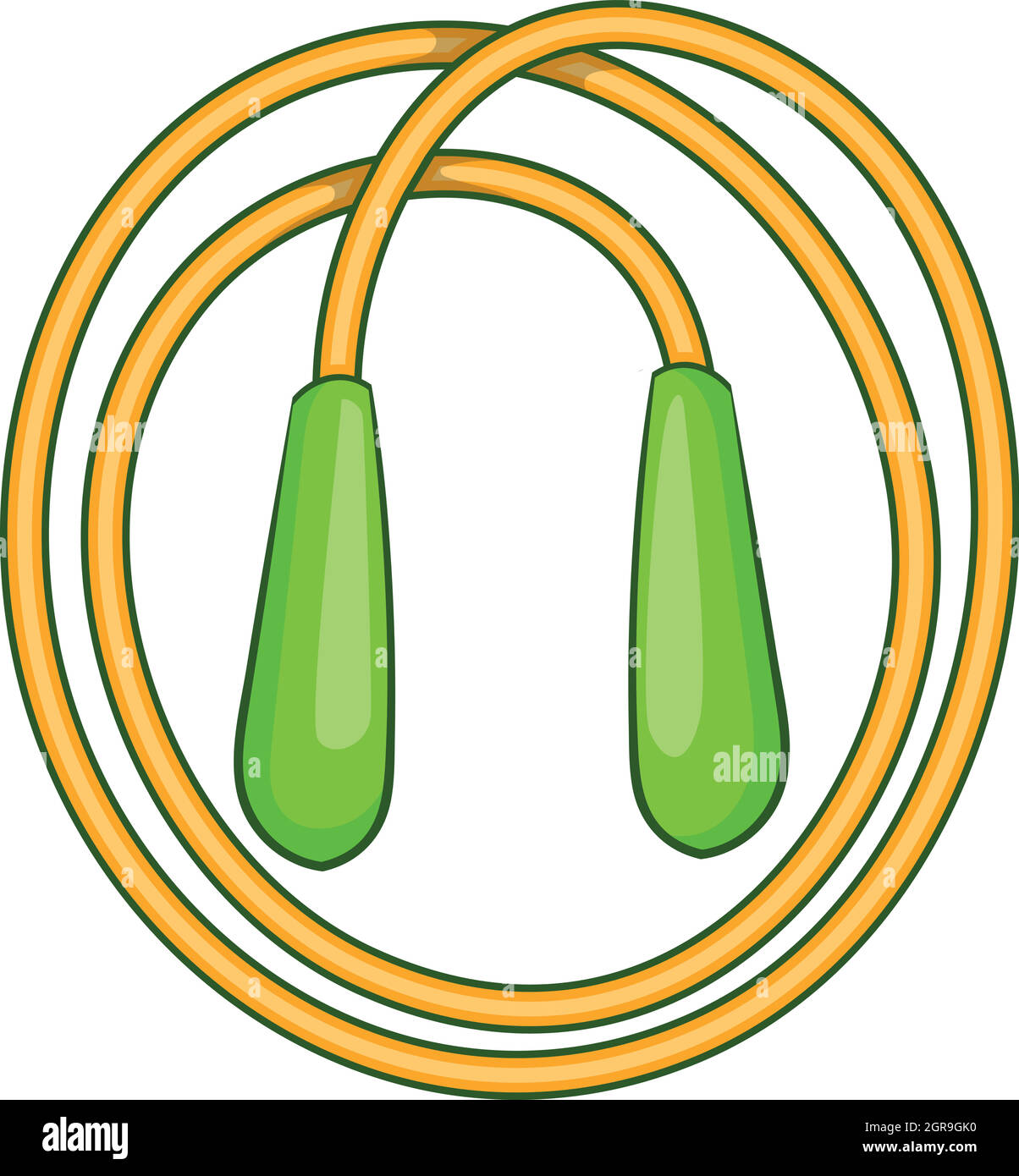 Skipping rope icon, cartoon style Stock Vector Image & Art Alamy