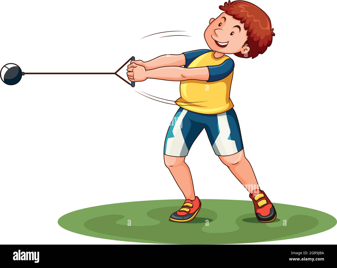 Throwing weight Stock Vector Images Alamy