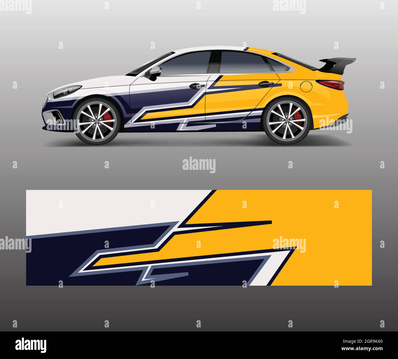Wave car decal deals