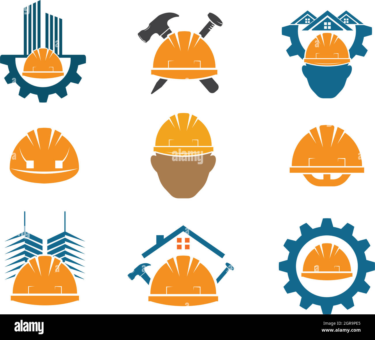 construction helmet vector illustration design Stock Vector Image & Art Alamy