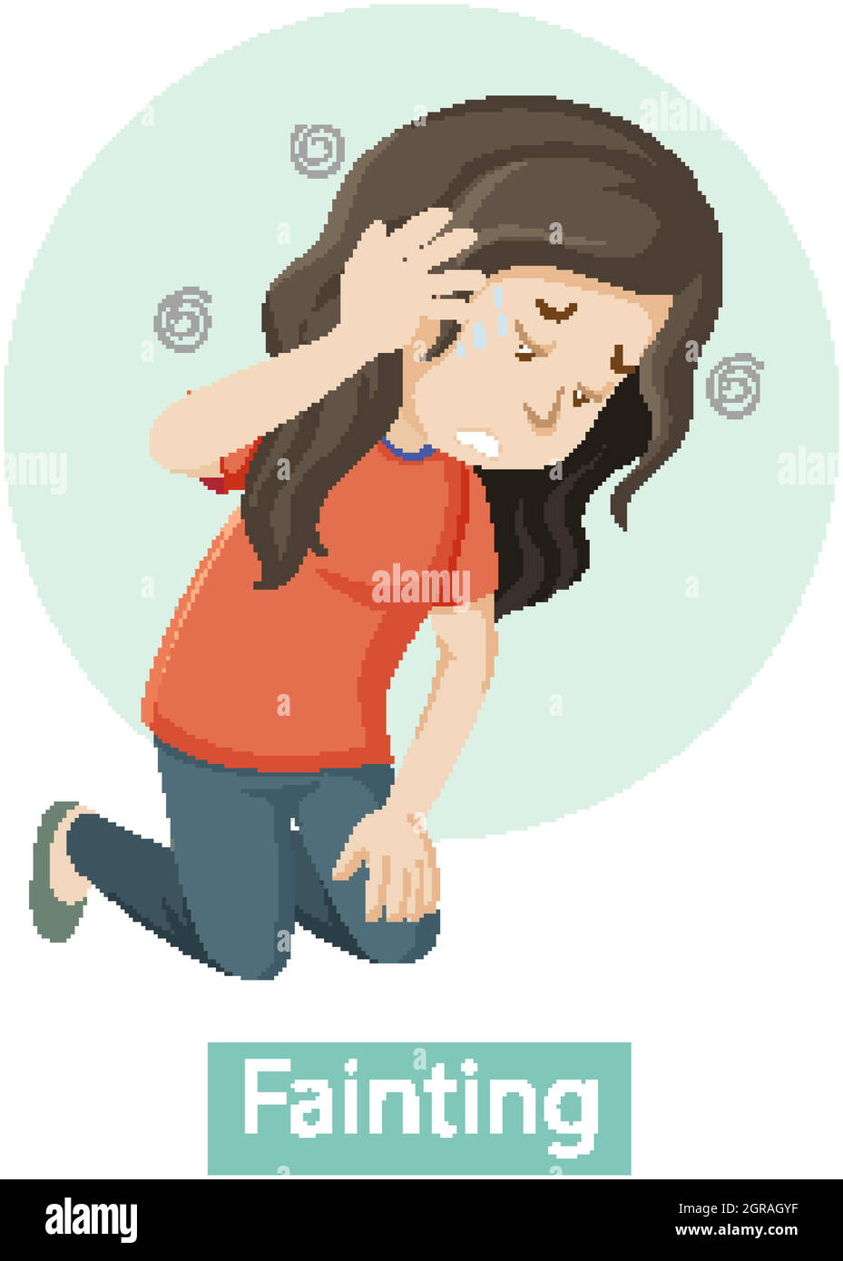 Fainting Cut Out Stock Images & Pictures - Alamy