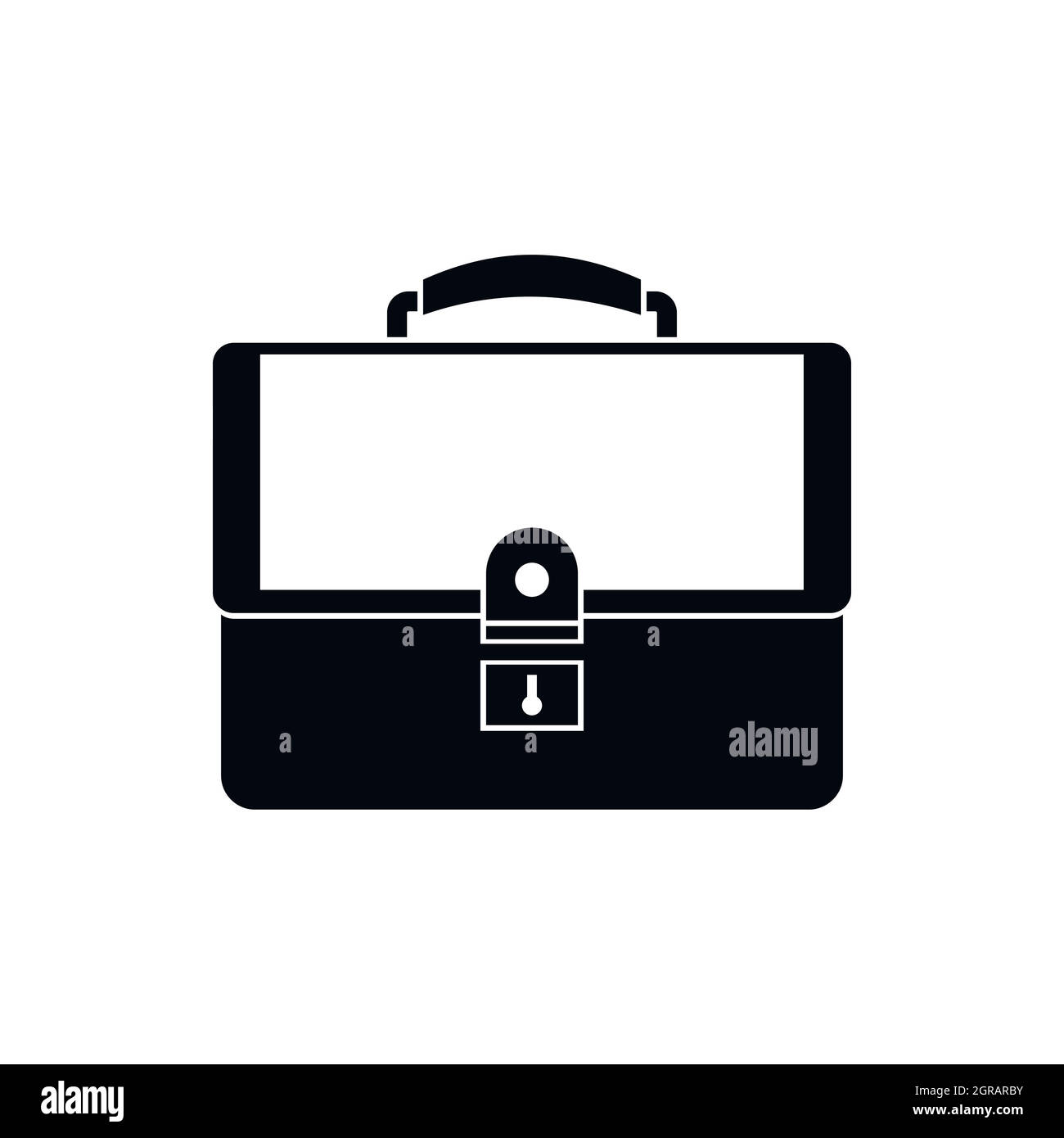 Briefcase icon in simple style Stock Vector Image & Art Alamy