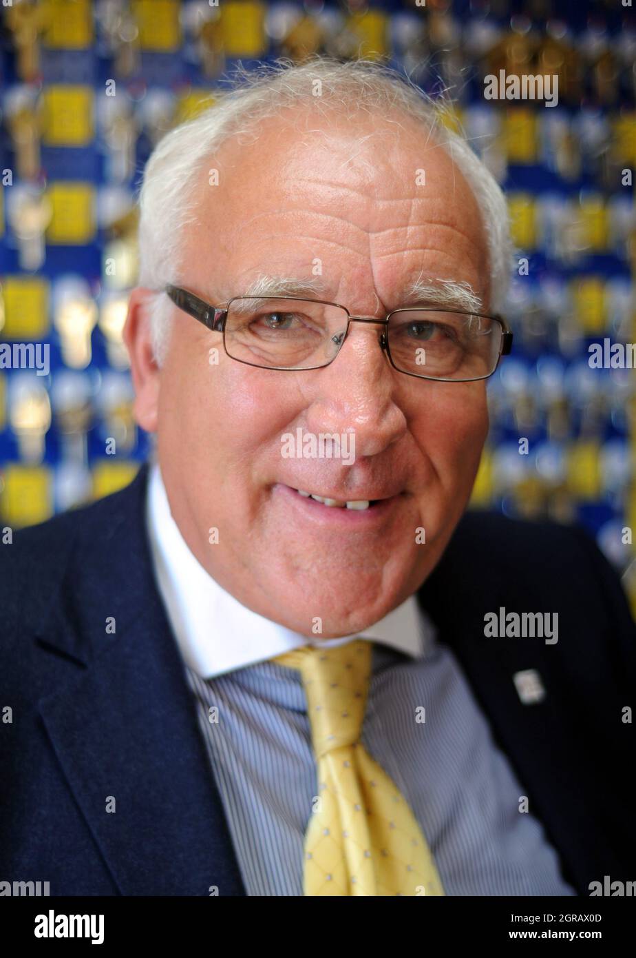 File photo dated 4/5/2012 of businessman Sir John Timpson who has thrown his support behind Dominic Raab's call for low-level criminal offenders to be used to address the country's shortage of workers. The Justice Secretary told The Spectator those given community sentences could help with the UK's lack of HGV drivers amid concerns about fuel transportation. Issue date: Friday October 1, 2021. Stock Photo