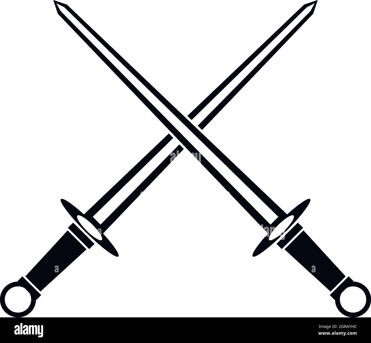 Roman swords Stock Vector Images Alamy