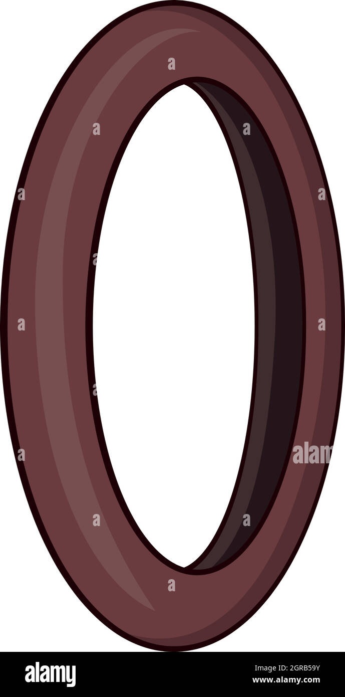 Bicycle wheel tire icon, cartoon style Stock Vector Image & Art Alamy