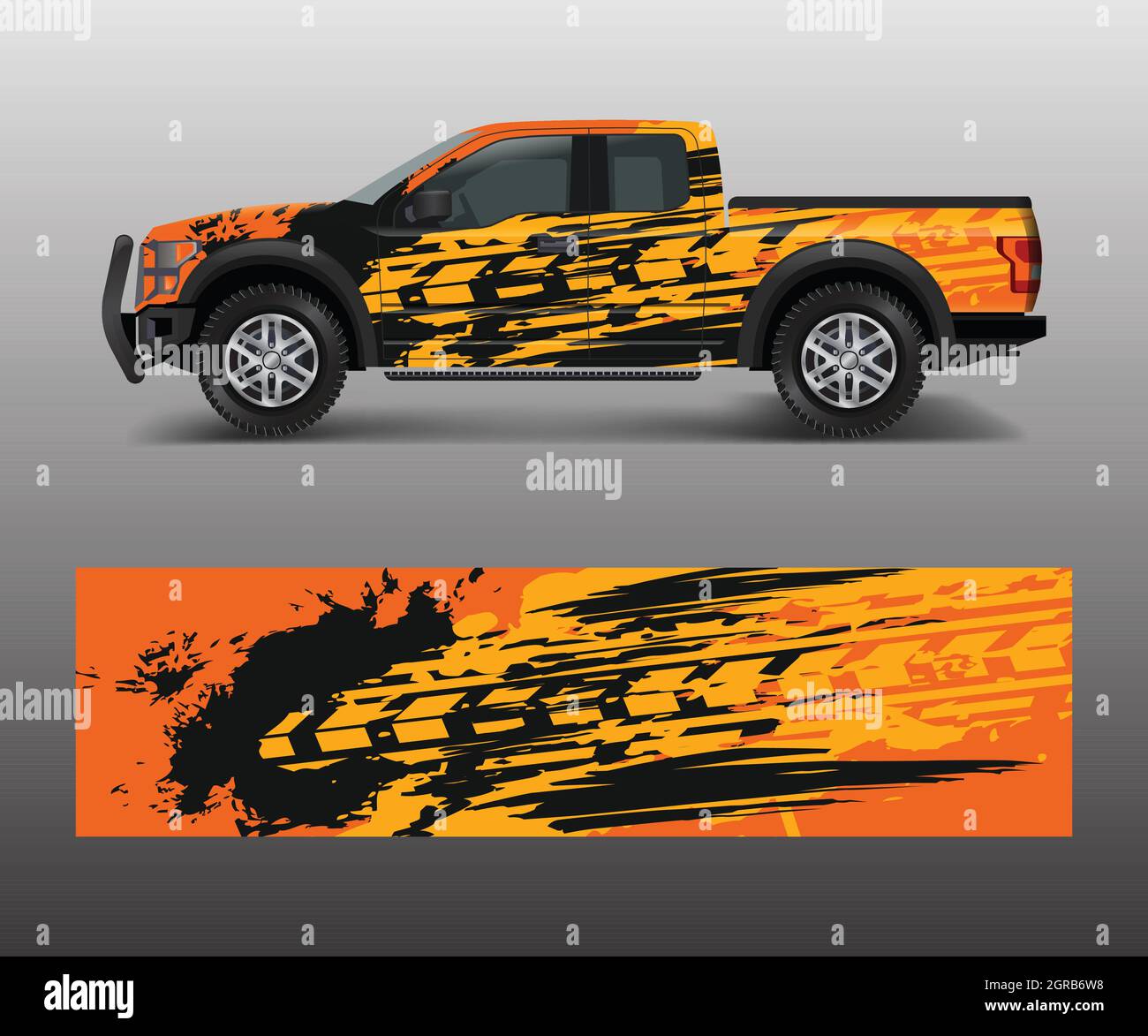 custom livery race rally offroad car vehicle sticker and tinting. Car