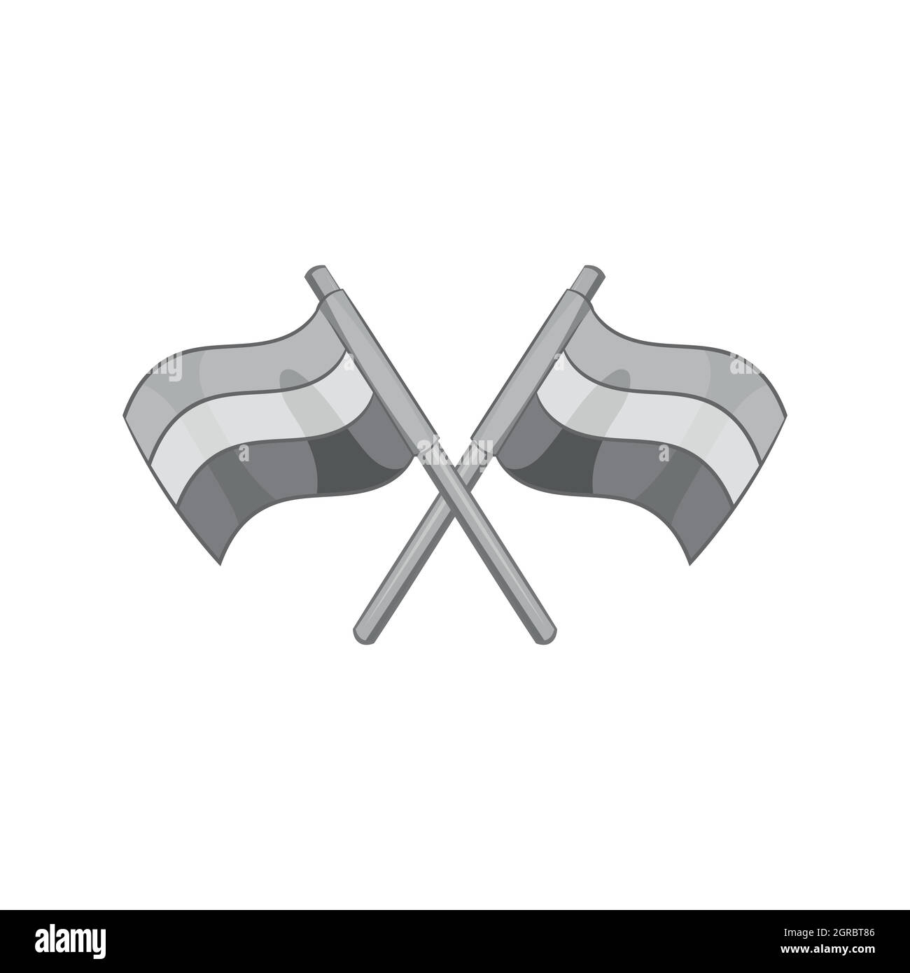 Black and white flags Stock Vector Images Alamy