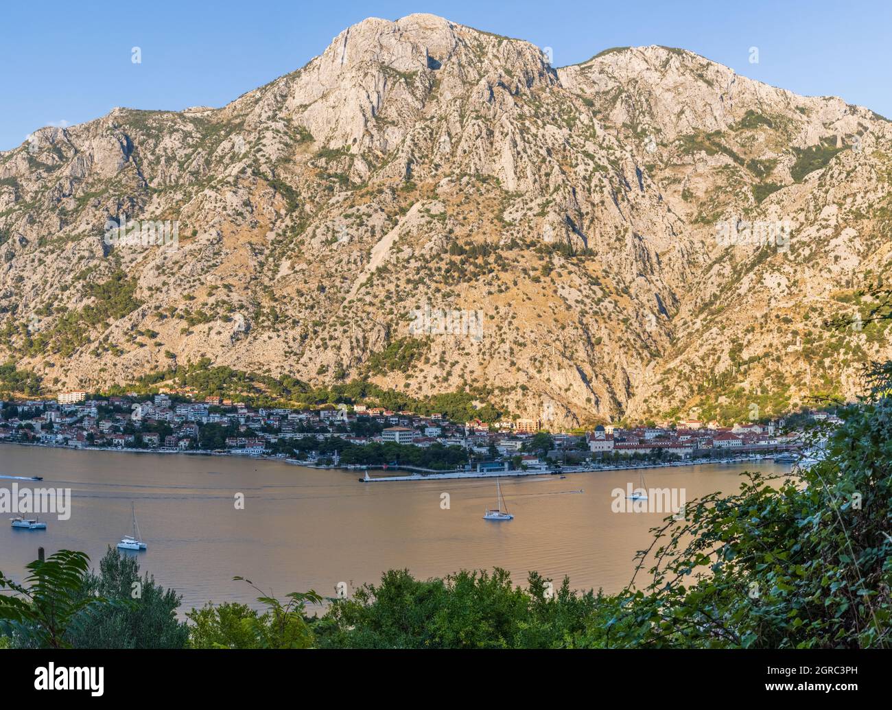 The Bay of Kotor also known as the Boka, is a winding bay of the