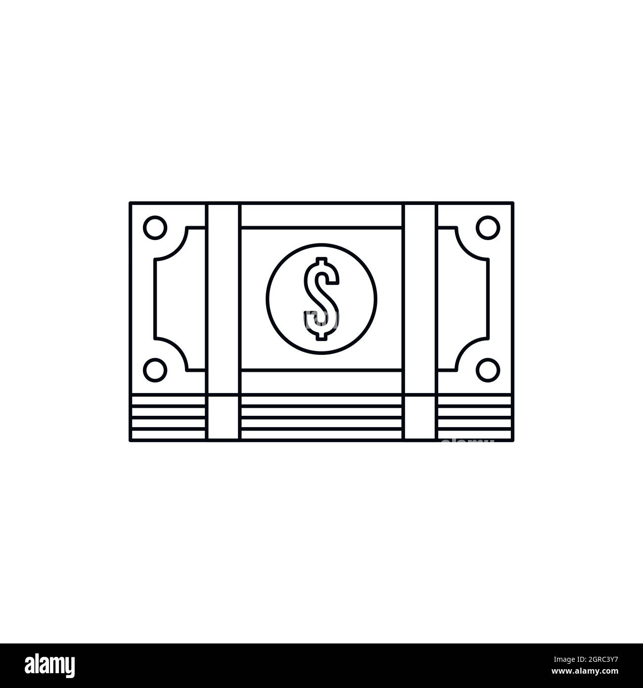 American dollars banknote Stock Vector Images - Alamy