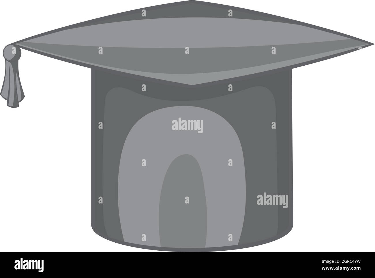 Hat student icon, black monochrome style Stock Vector Image & Art - Alamy
