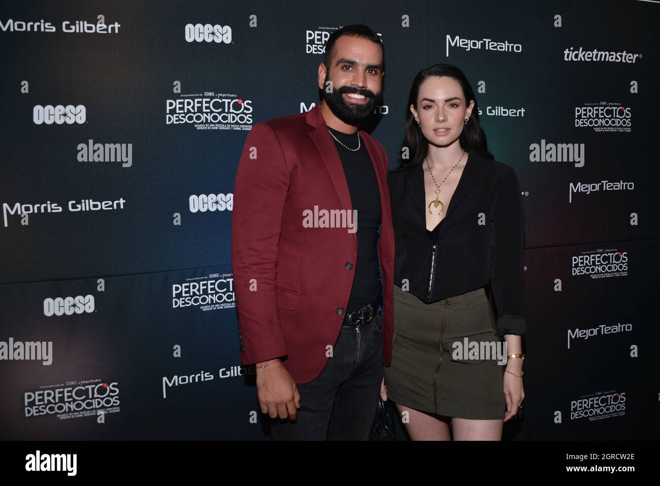 Non Exclusive: MEXICO CITY, MEXICO - SEPTEMBER 30, 2021: Tv host