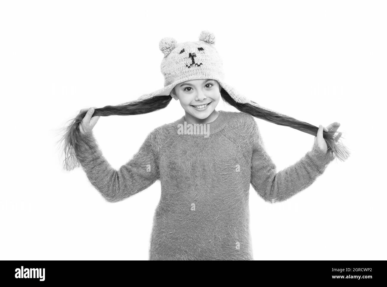 warm clothes and accessory fashion for kids. happy childhood activity