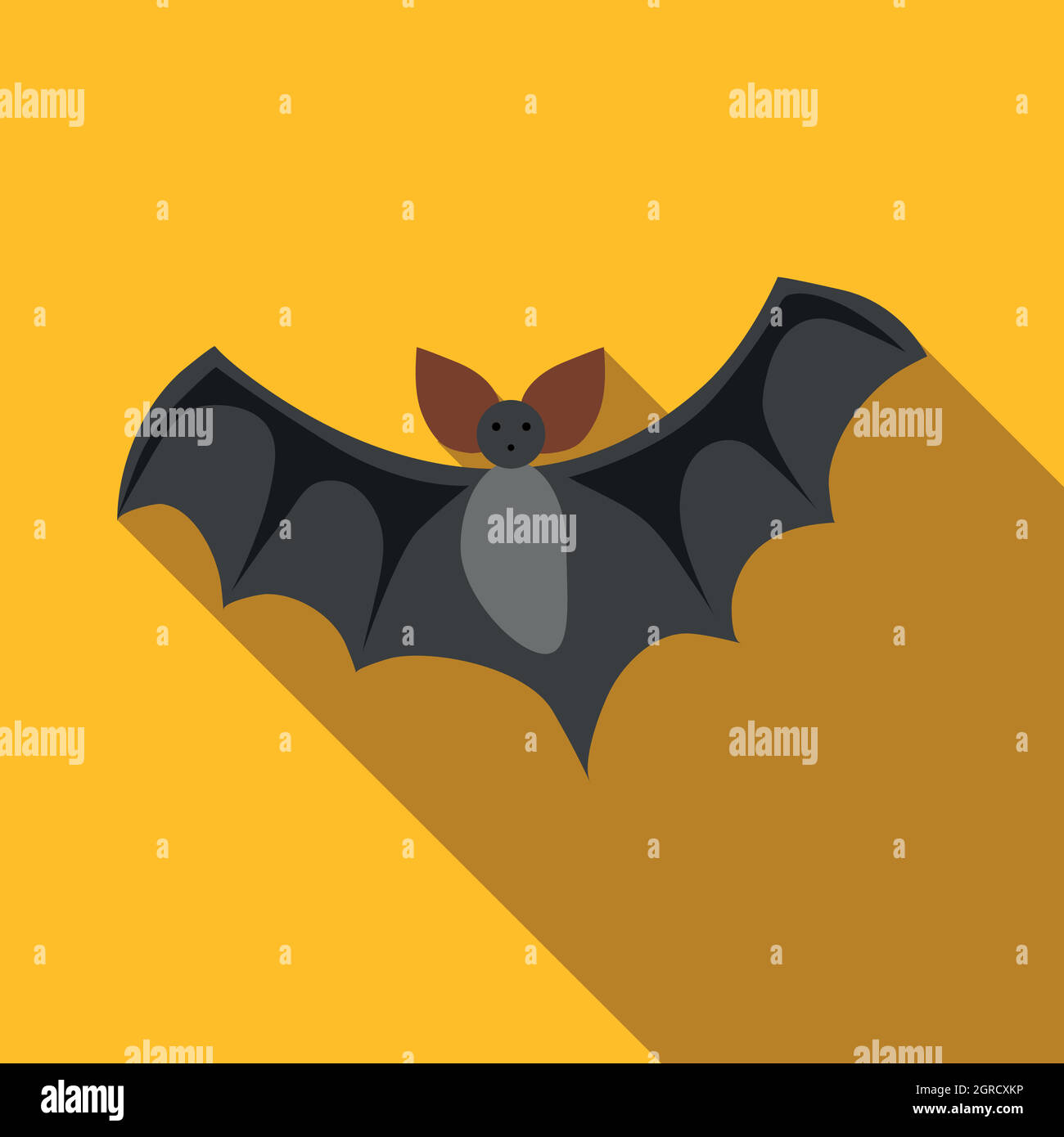 Dreaming bat Stock Vector Images - Alamy