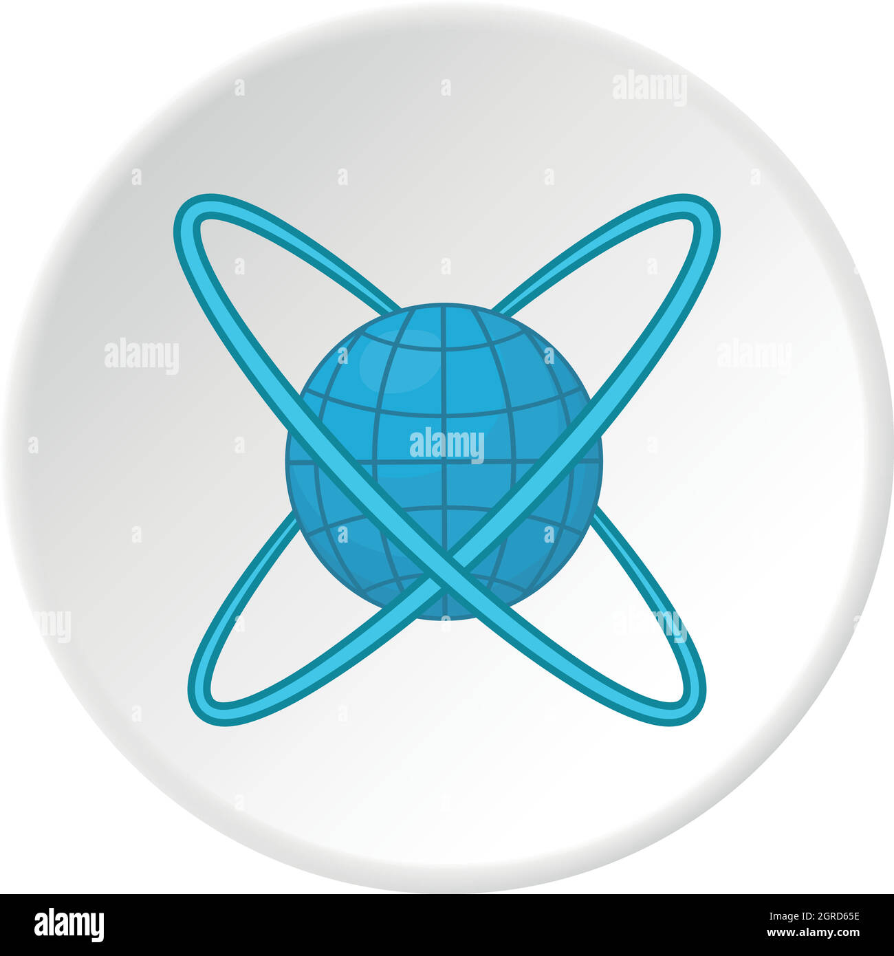 Around planet icon, cartoon style Stock Vector Image & Art - Alamy