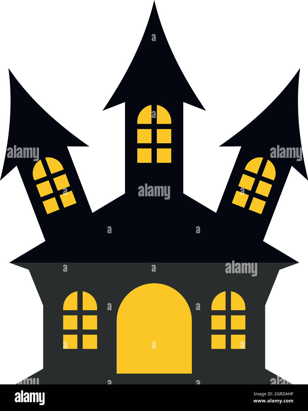 Ancient palace icon, flat style Stock Vector Image & Art - Alamy