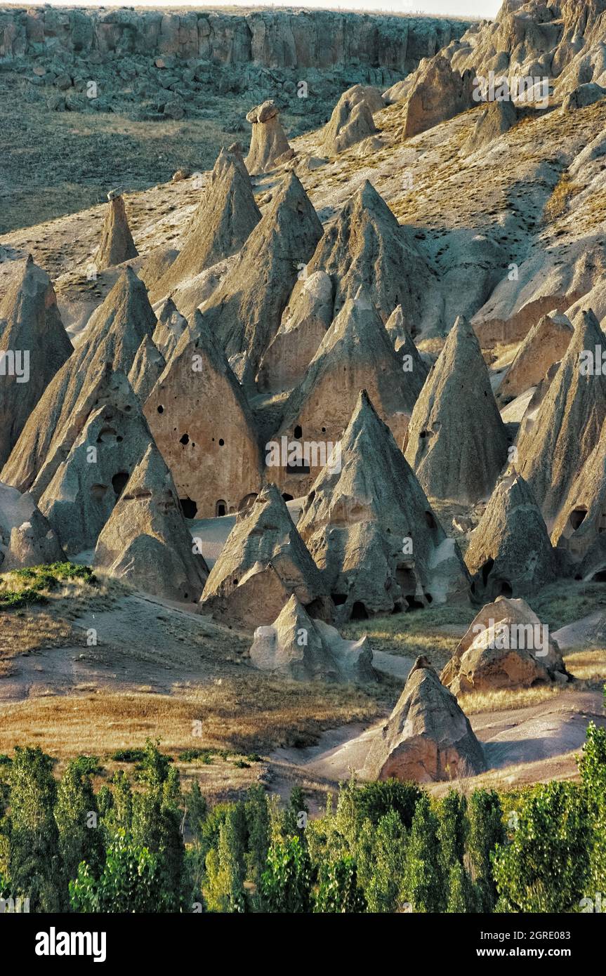 Fairy Chimneys are touristic sightseeing of Turkey and typical ...