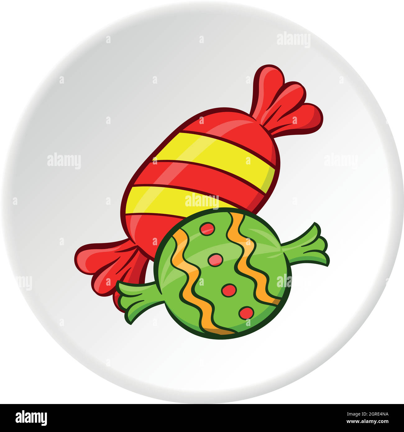 Candy icon, cartoon style Stock Vector Image & Art - Alamy