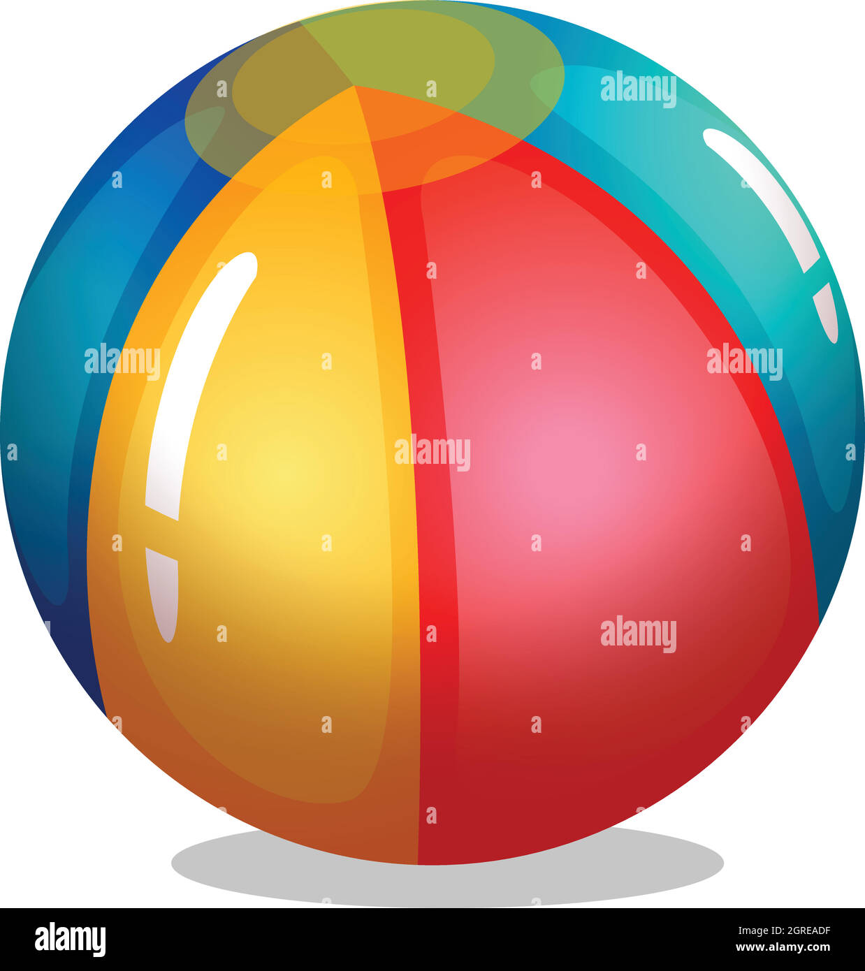 A beach ball Stock Vector Image & Art Alamy