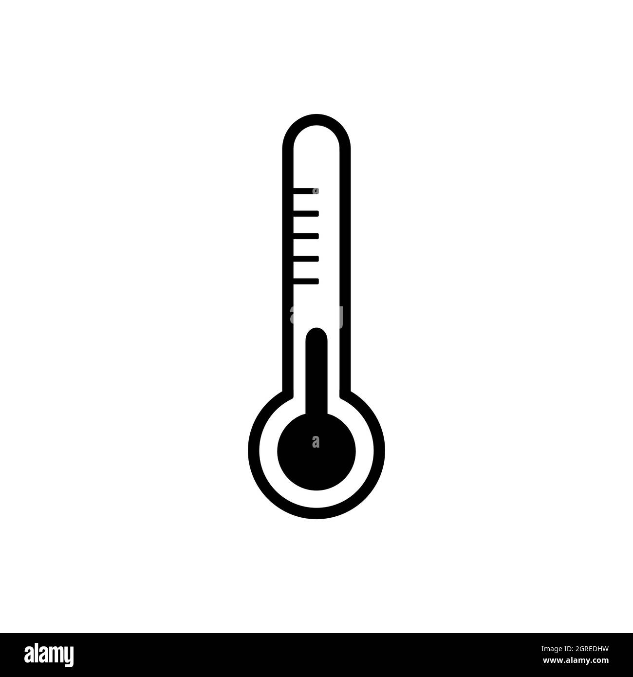 Thermometer and background Stock Photo