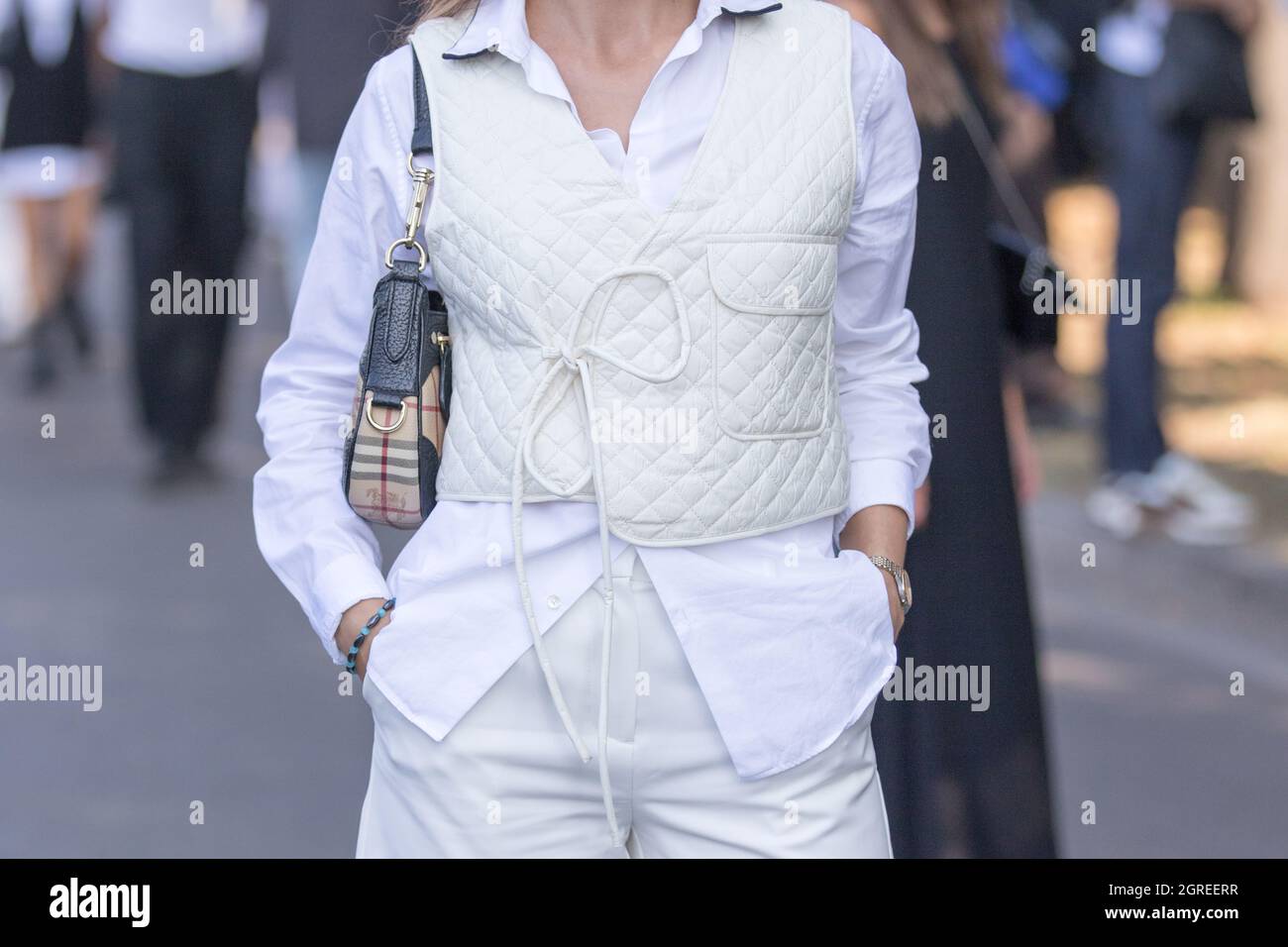 White long sleeved shirt hi-res stock photography and images - Alamy