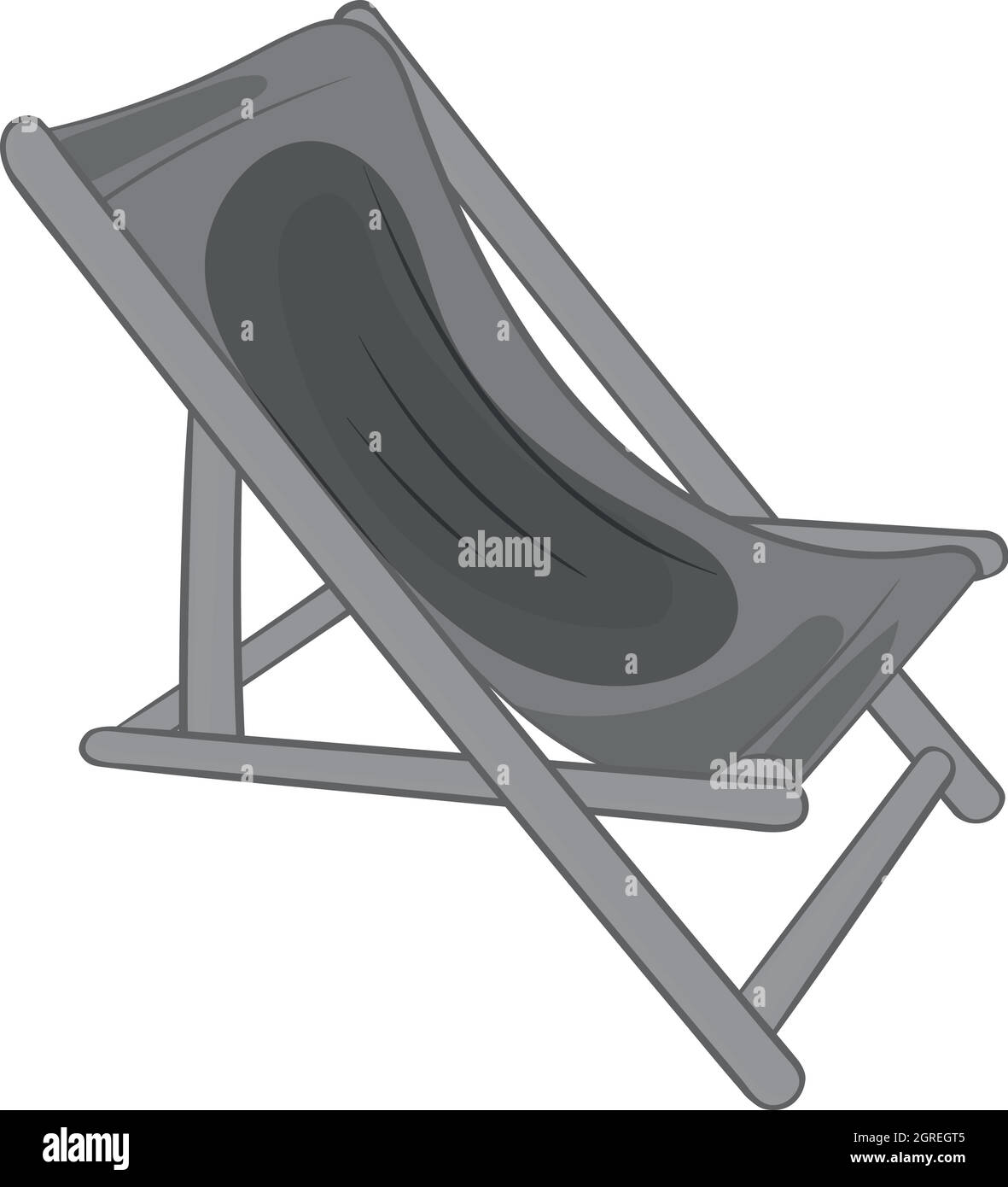 Beach chaise icon,black monochrome style Stock Vector Image & Art - Alamy