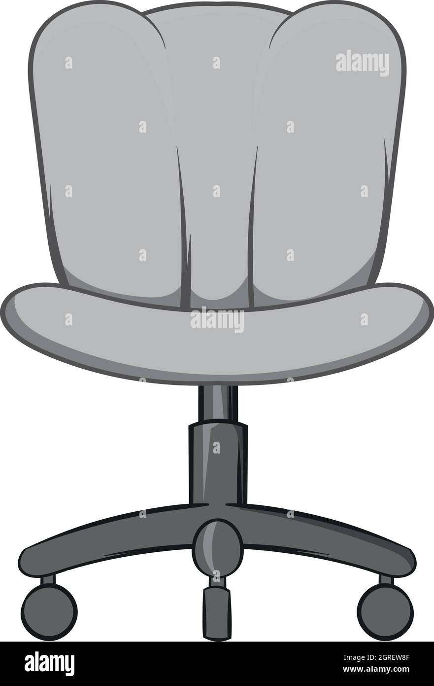 Office chair icon, black monochrome style Stock Vector Image & Art - Alamy