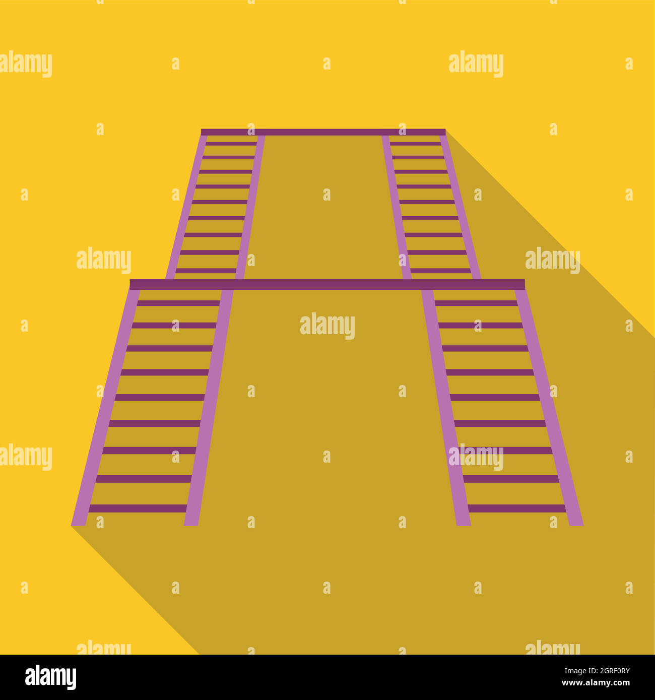 Slide rope ladder Stock Vector Images - Alamy