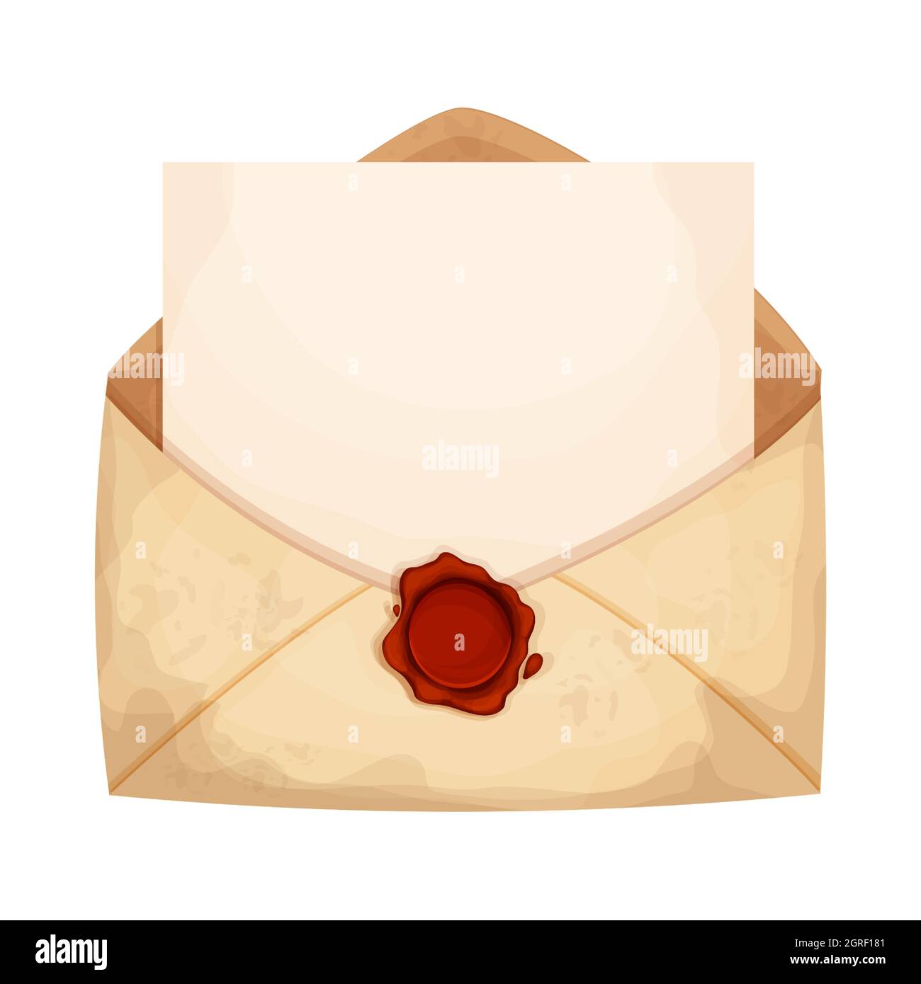 Opened letter, envelope with empty paper and red wax seal in cartoon style. Vintage, old correspondence. Textured and detailed clip art. Vector illust Stock Vector Image & Art - Alamy Opened letter, envelope with empty paper and red wax seal in cartoon style. Vintage, old correspondence. Textured and detailed clip art. Vector illust Stock Vector Image & Art - Alamy