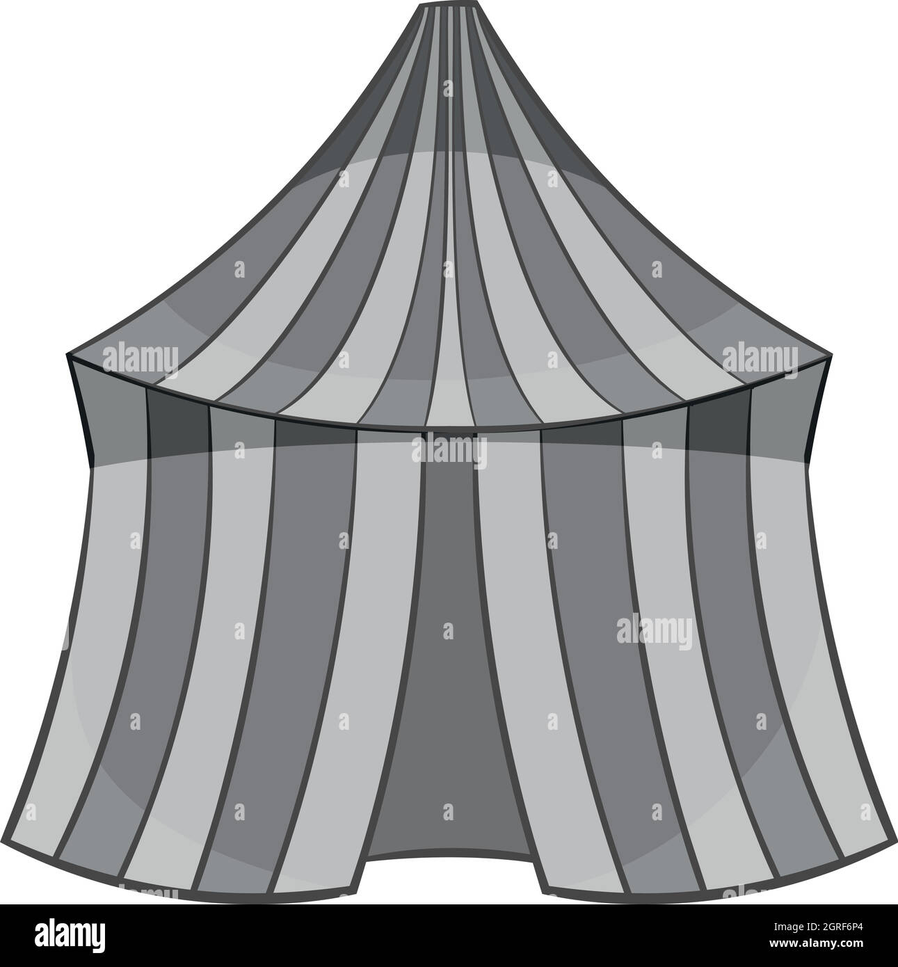 Circus tent icon, black monochrome style Stock Vector Image & Art - Alamy
