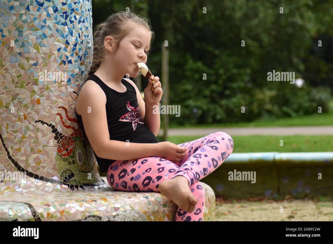 Ice Cream Rest Stock Photo Alamy