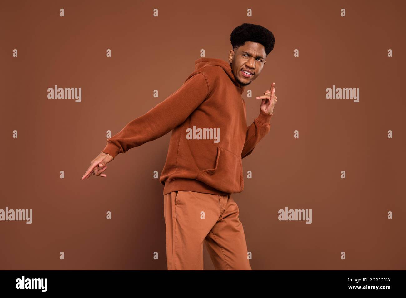 Photo of cool handsome african guy 