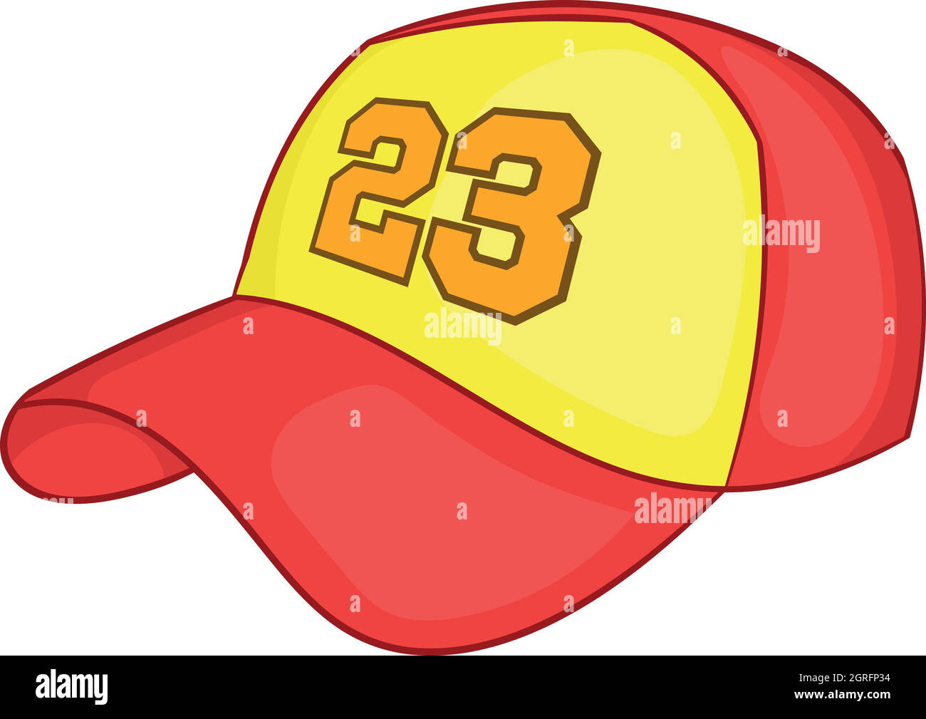 Baseball cap icon, cartoon style Stock Vector Image & Art - Alamy
