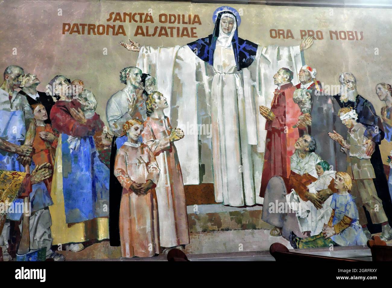 Obernai Hansi La procession de Sainte Odile 19211 Affic - Lot 906