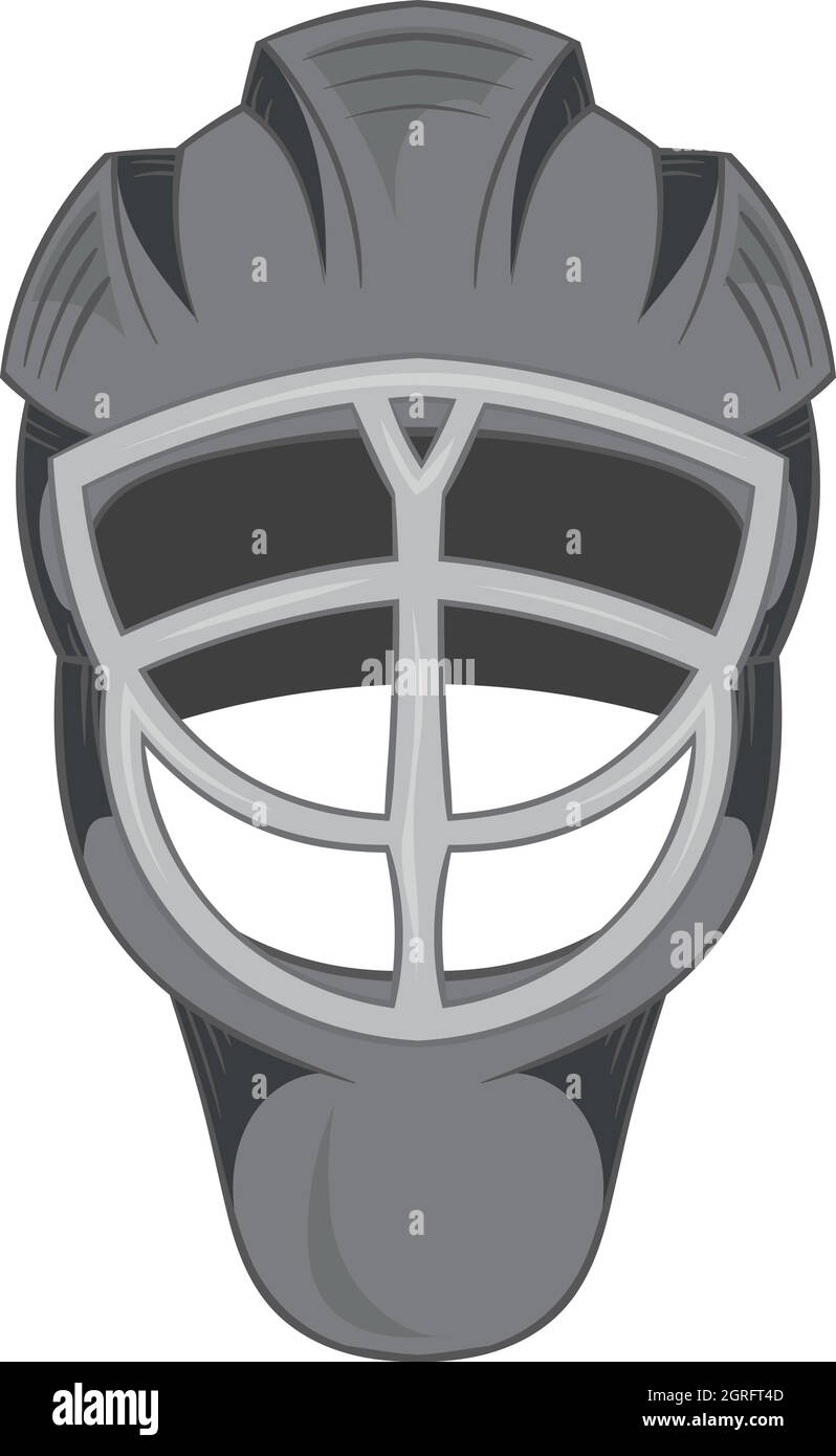 Hockey helmet icon, black monochrome style Stock Vector Image & Art - Alamy