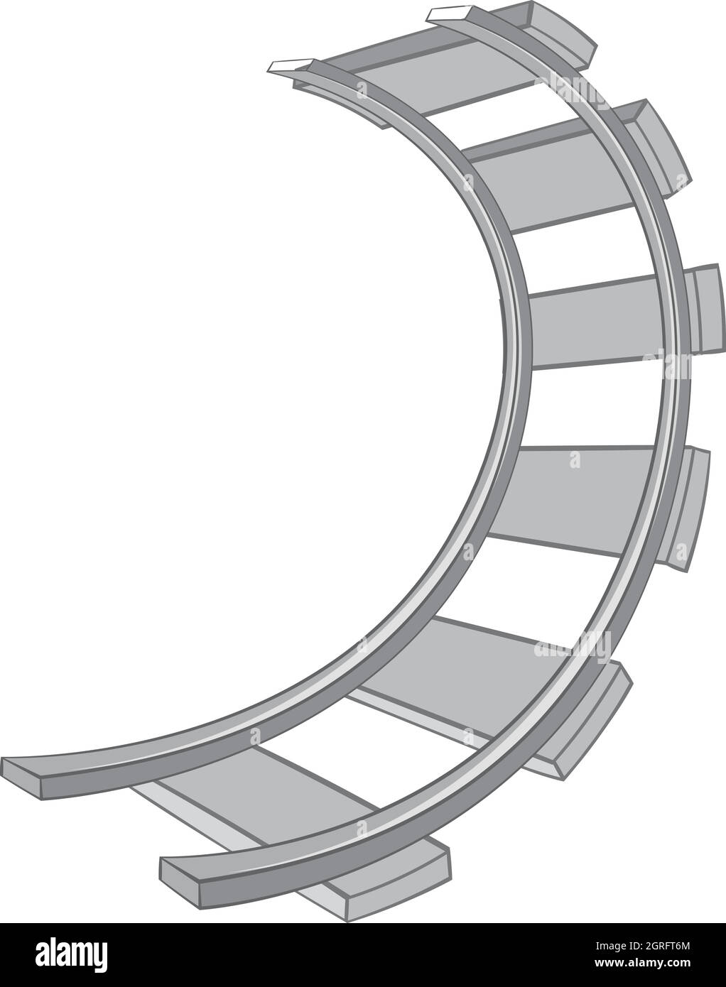 Railroad icon, black monochrome style Stock Vector Image & Art - Alamy