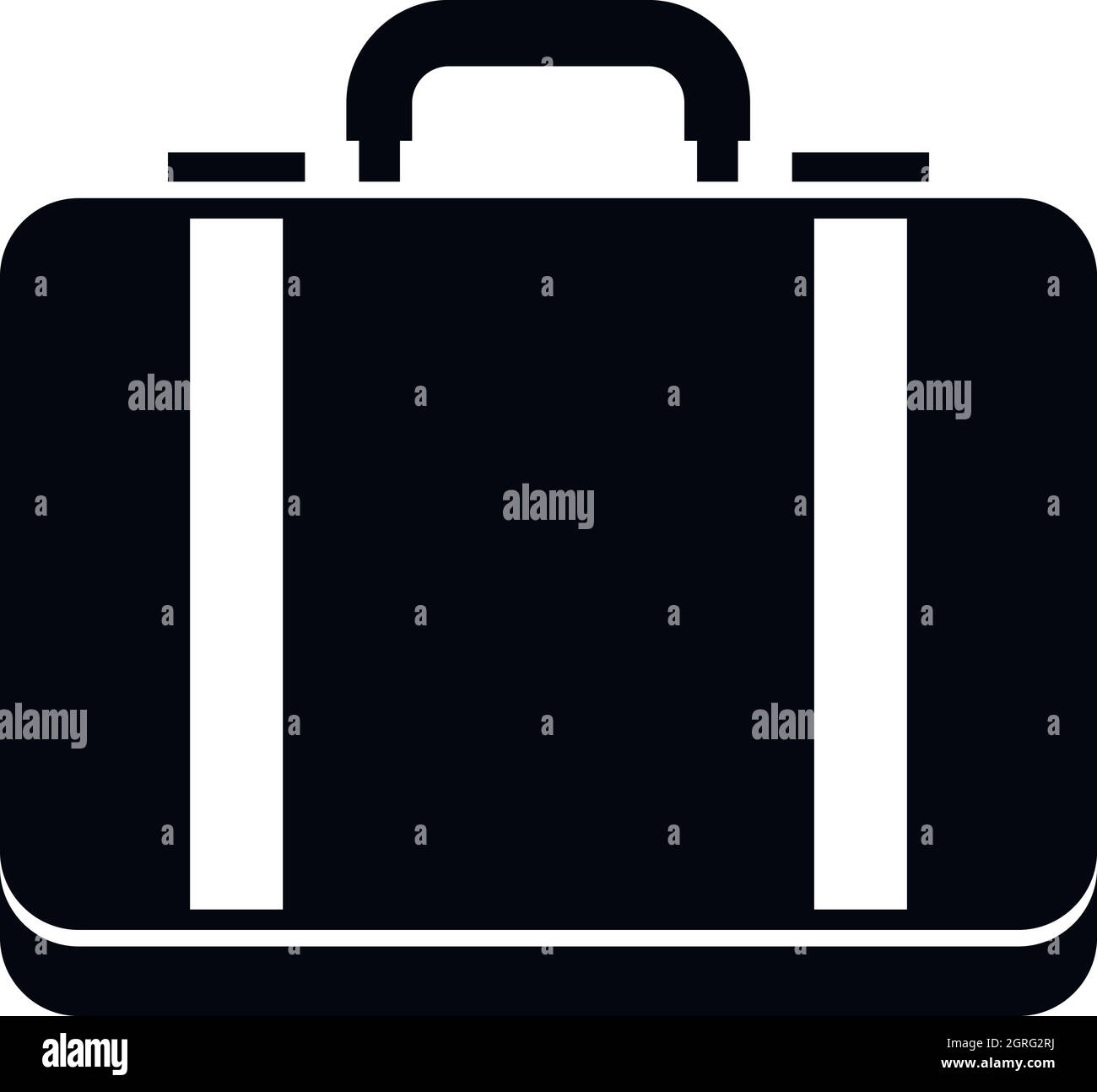 Suitcase icon in simple style Stock Vector Image & Art Alamy