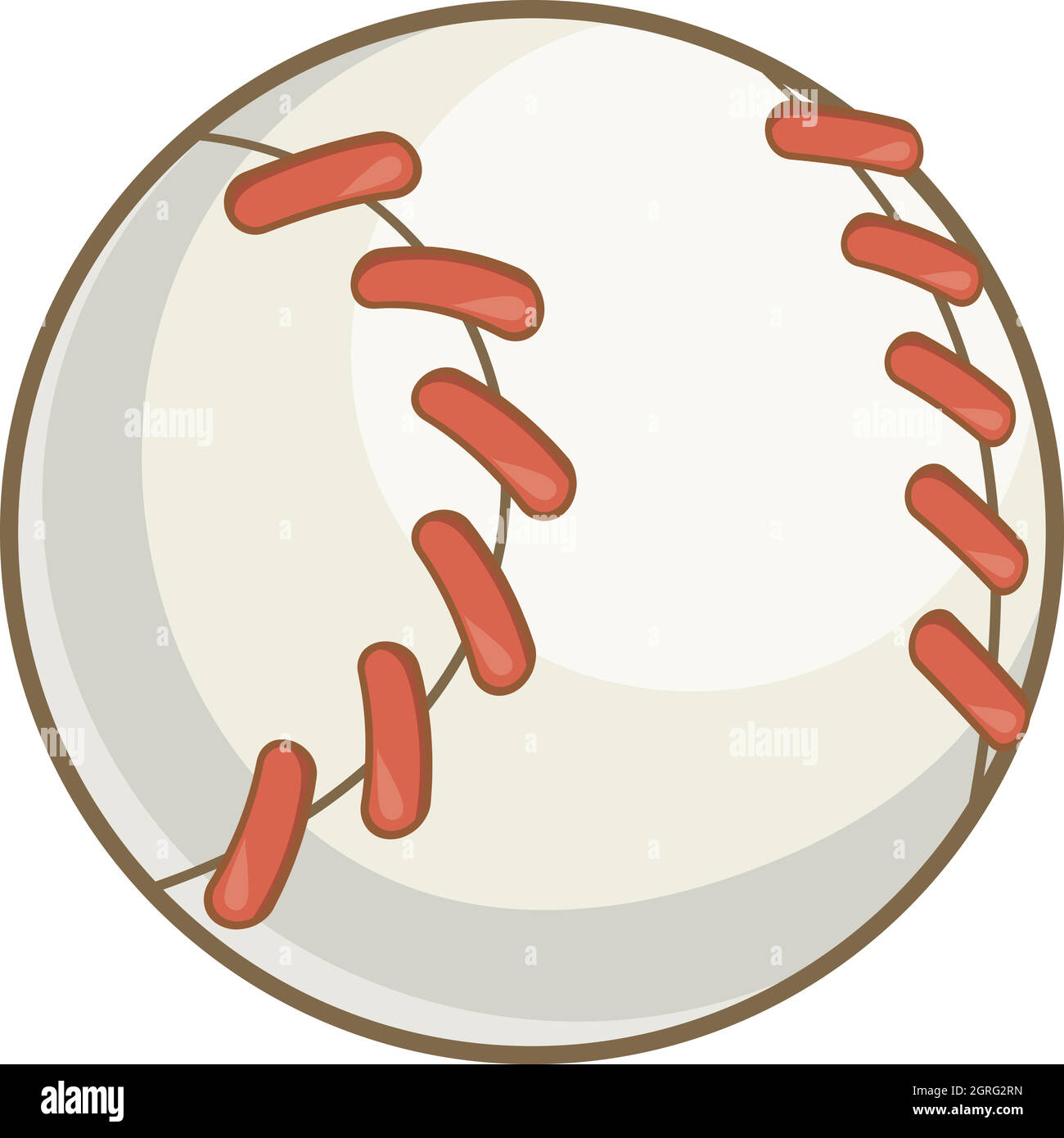 Baseball ball icon, cartoon style Stock Vector Image & Art Alamy