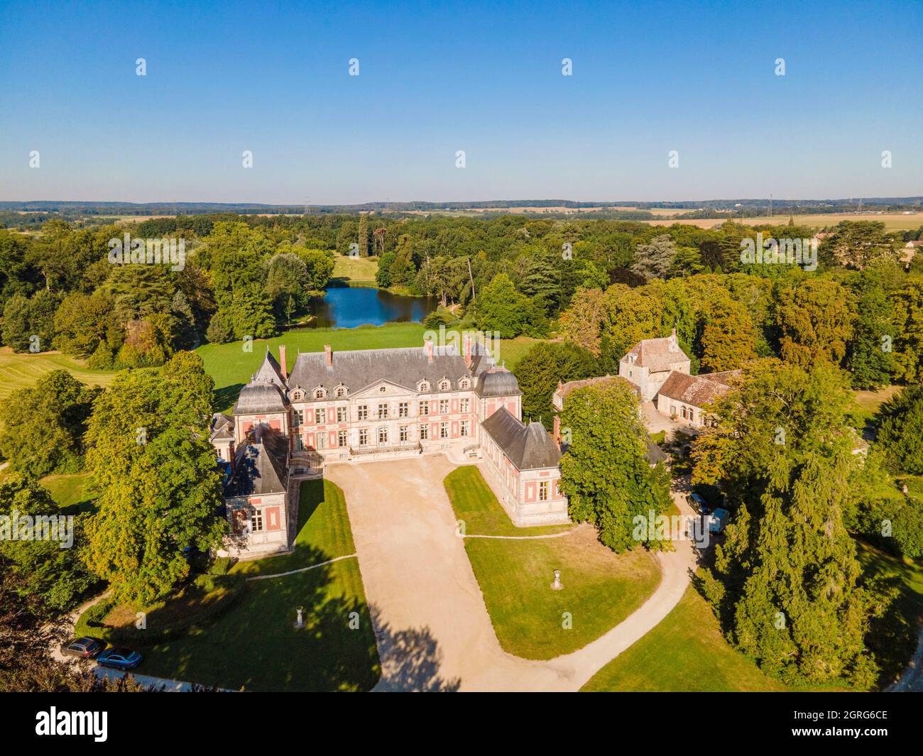 France, Essonne, Courson Monteloup, the renaissance castle of Courson