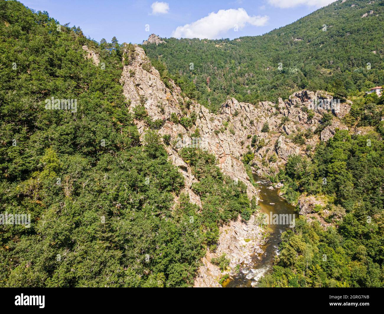 Allier gorges hi-res stock photography and images - Alamy