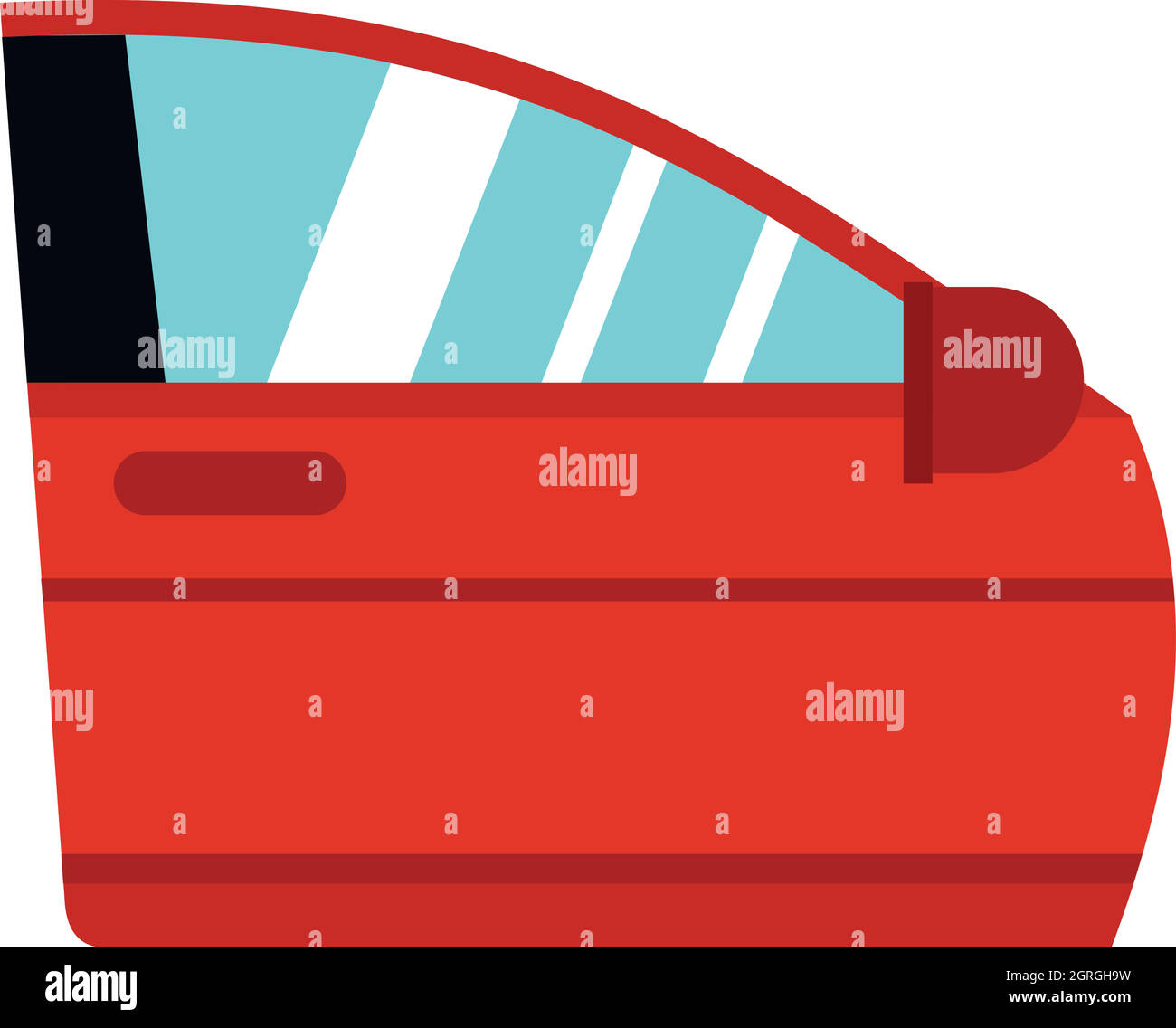 Car door icon, flat style Stock Vector Image & Art Alamy
