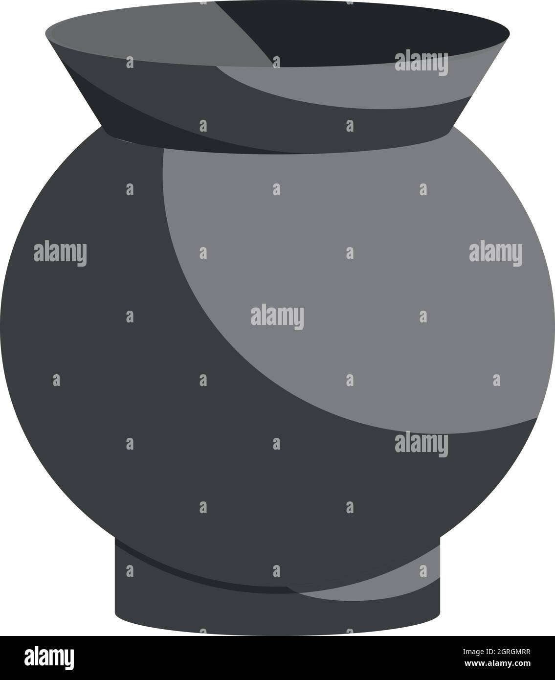 Glass vase icon, black monochrome style Stock Vector Image & Art - Alamy