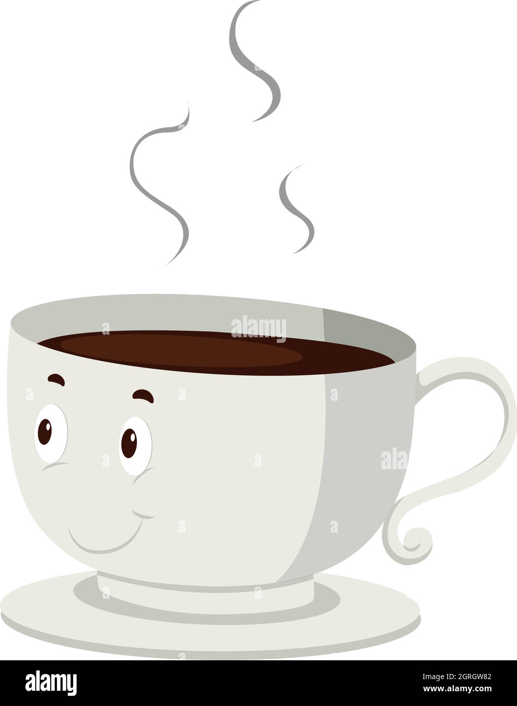 Hot cup illustration Stock Vector Images - Alamy