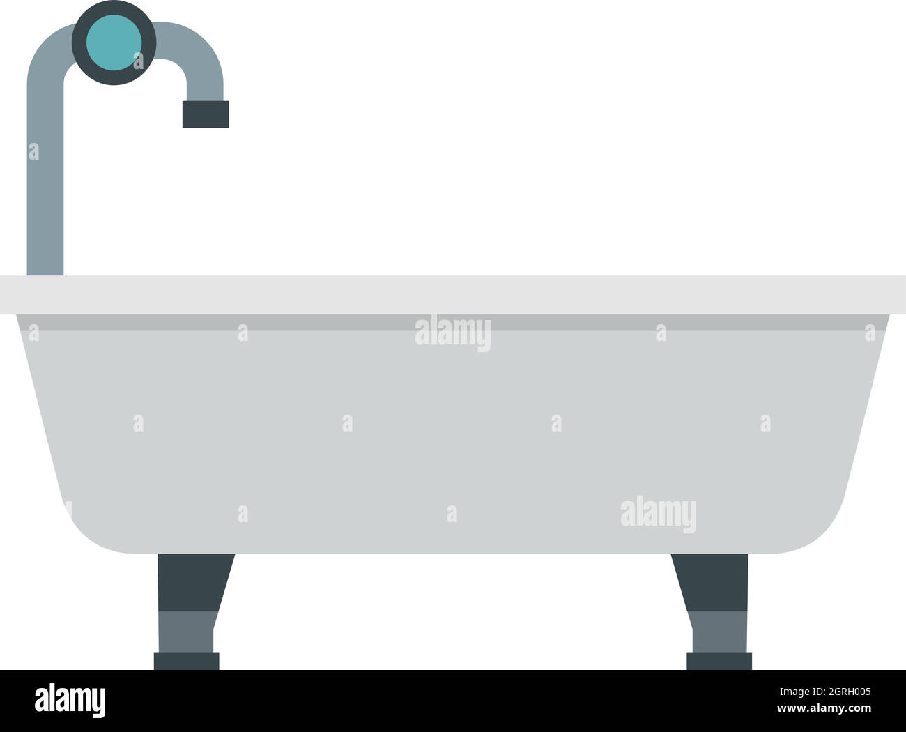 Old style toilet white Stock Vector Images - Alamy