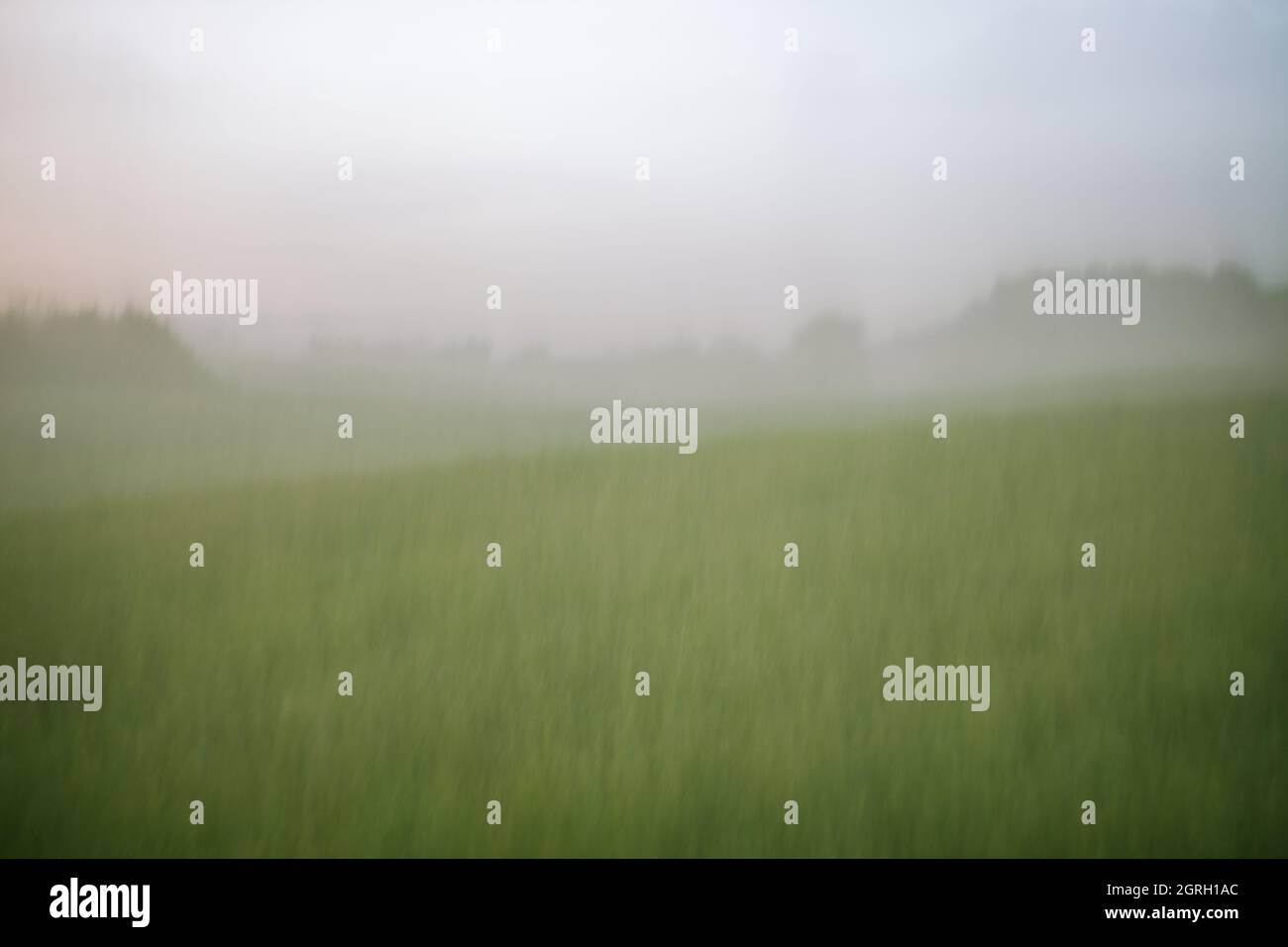 Fog lying over landscape hi-res stock photography and images - Alamy