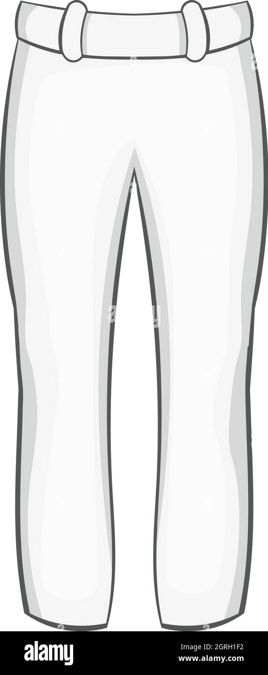 Baseball player pants icon, cartoon style Stock Vector Image & Art Alamy
